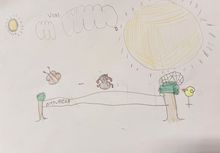 Kid’s Art of One Seed